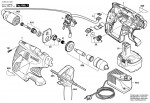 Bosch 0 603 913 420 Psb 14,4 V Cordless Impact Drill 14.4 V / Eu Spare Parts
